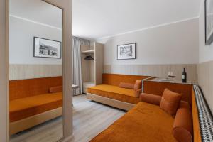 Posezení v ubytování Living Ascona Boutique Hotel