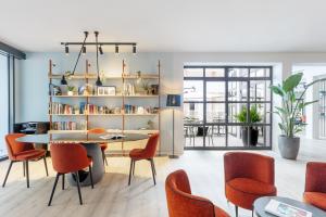 Posezení v ubytování Living Ascona Boutique Hotel