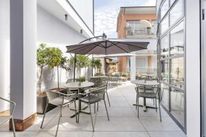 Patio nebo venkovní prostory v ubytování Living Ascona Boutique Hotel