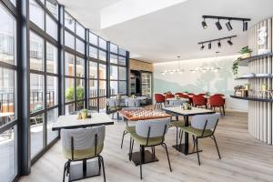 Restaurace v ubytování Living Ascona Boutique Hotel