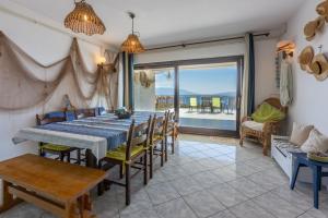 Χώρος καθιστικού στο Apartments Aneta