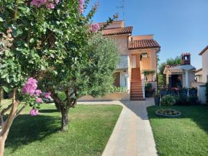 Zahrada ubytování Apartment Vesna