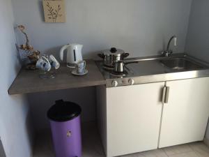 Kuchyňa alebo kuchynka v ubytovaní Athina Studios