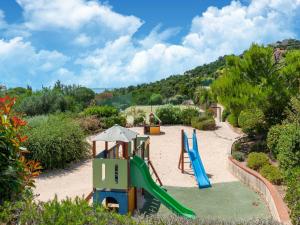 a playground with a slide at Apartment near Saint Tropez Beach in Roquebrune-sur-Argens