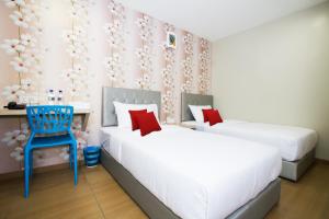 Postel nebo postele na pokoji v ubytování Star Romantic + 13 fotografií