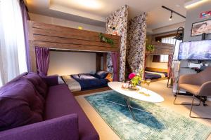 Posezení v ubytování Hotel Tokyo Hub