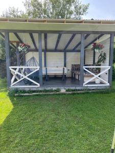 Vonkajšia záhrada v ubytovaní SOKIL HOUSE