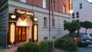 Budova, kde se aparthotel nachází