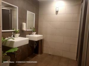 Koupelna v ubytování Singgah Pengerang Hotel