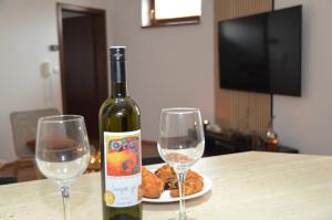 Nápoje v ubytování Apartmán U Pepana