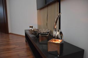 TV a/nebo společenská místnost v ubytování Apartmán U Pepana