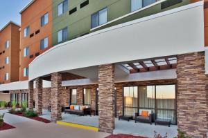 a rendering of the front of a hotel building at Courtyard by Marriott Auburn in Auburn