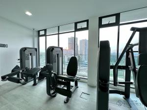 Gimnasio o instalaciones de fitness de The Elysia Suites