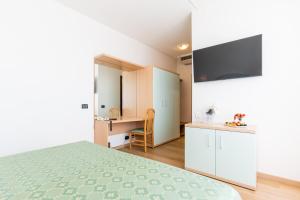 TV a/nebo společenská místnost v ubytování Hotel Europa