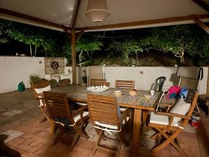 A patio or other outdoor area at Casa vacanze dispensa San Pietro