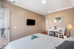 A television and/or entertainment centre at La Quinta
