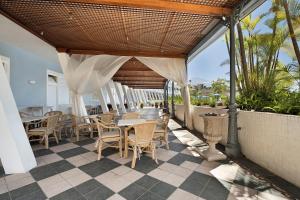 A balcony or terrace at La Quinta