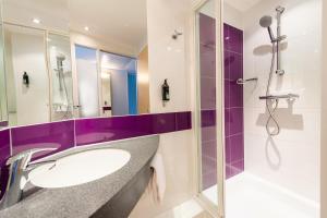 Koupelna v ubytování Premier Inn Stuttgart Airport