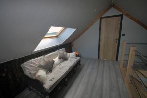 Postel nebo postele na pokoji v ubytování Mont Là-Ô