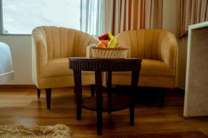 Istumisnurk majutusasutuses Hotel Black Diamond - Transit Point Inside Hotel