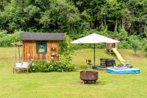 Zahrada ubytování NaturparkResort Zu Hause