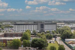 O edifício em que o hotel se localiza