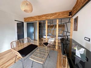 Posezení v ubytování Zdravkovac Country Club - Hotel