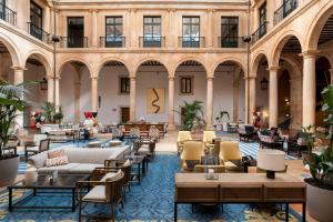 Posezení v ubytování Parador de Lerma