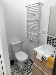 Koupelna v ubytování Studio - Au fond de la cour