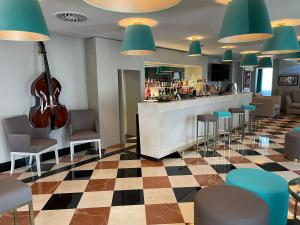 Lounge nebo bar v ubytování Vila Gale Collection Tomar