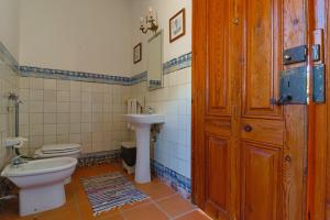 Koupelna v ubytování Morgado Lusitano