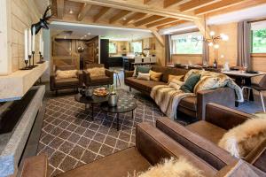 Et opholdsområde på Chalet Bonnabelle - Chamonix All Year