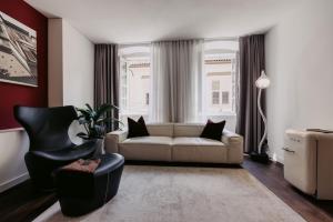 Posezení v ubytování Guesthouse Suiteseven