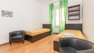 A seating area at Rental in Rome Santini apartment