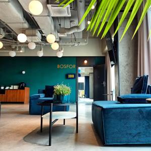 Posezení v ubytování Arche Hotel Wrocław Airport