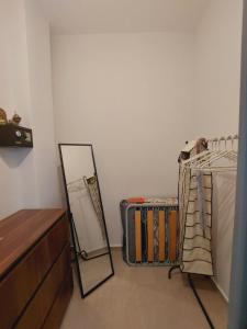 Giường trong phòng chung tại Aelia Suite Home