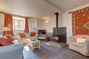 Posezení v ubytování Work Shop, Rookery Farm