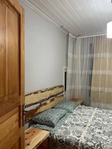 Säng eller sängar i ett rum på Balat'ta merkeze yakın daire