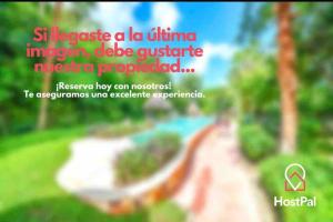a picture of a park with the words st joscache a la ilina at CASA 24 PAX A 5 MIN DE LA PLAYA in Puerto Morelos