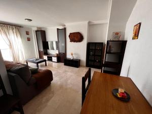 Posezení v ubytování Duplex en el Centro de Huelva
