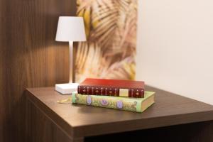 Knihovna v bed and breakfast