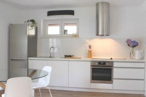 Η κουζίνα ή μικρή κουζίνα στο Stardust Apartment