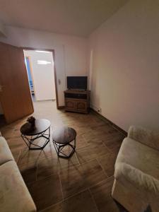 Μια τηλεόραση ή/και κέντρο ψυχαγωγίας στο Wohnung mit 2 - 3 Zimmern