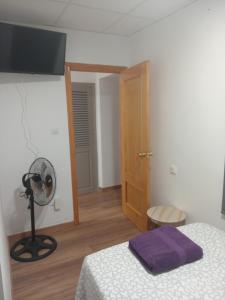 Postel nebo postele na pokoji v ubytování Cantarranas