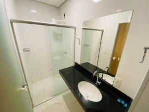 Koupelna v ubytování Hotel Palace Santarém Brasil + 47 fotografií