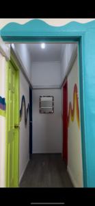 Vonios kambarys apgyvendinimo įstaigoje Hostal Colors Bellavista