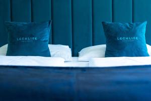 Posteľ alebo postele v izbe v ubytovaní Wellness Aparthotel "Lechlife" incl Pool - 400m zum LIFT