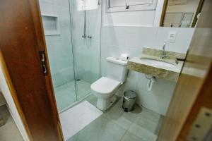 Um banheiro em Flats de Sumatra