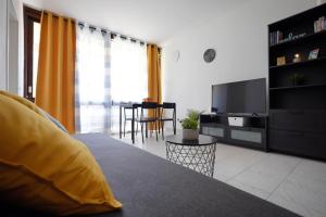 Telewizja i/lub zestaw kina domowego w obiekcie Apartamento El Gato