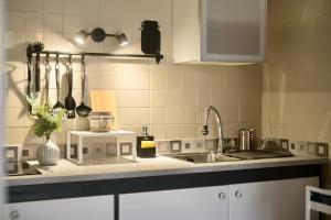Kuchnia lub aneks kuchenny w obiekcie Apartamento El Gato